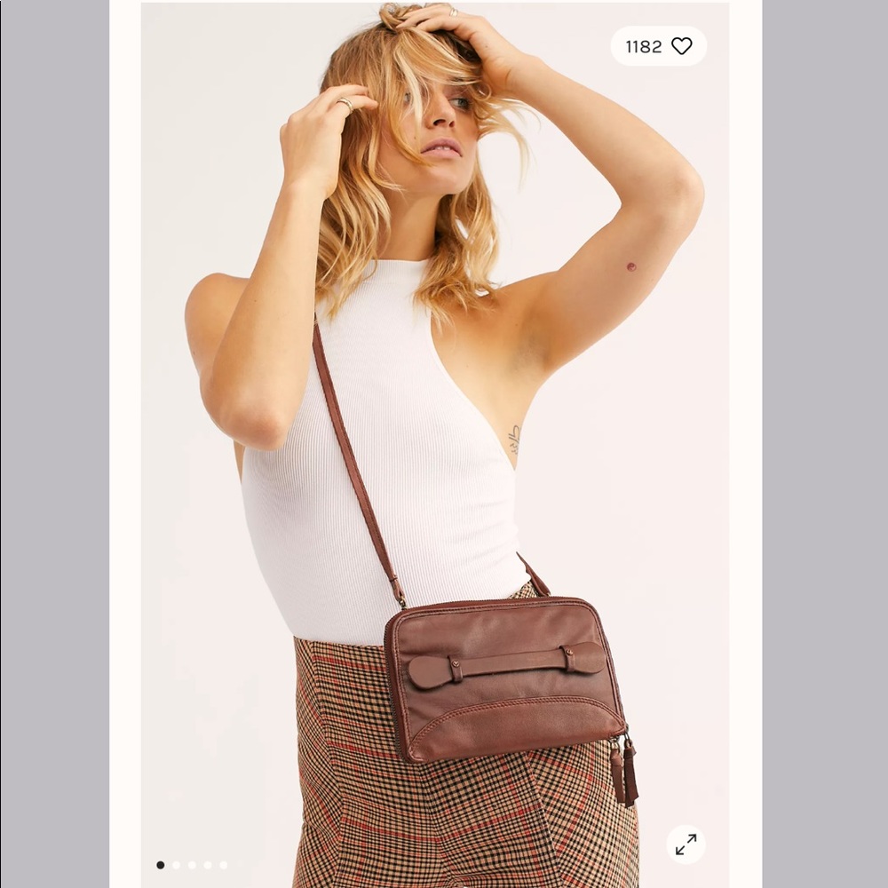 NWT Free People Traveler Wallet/Crossbody bag